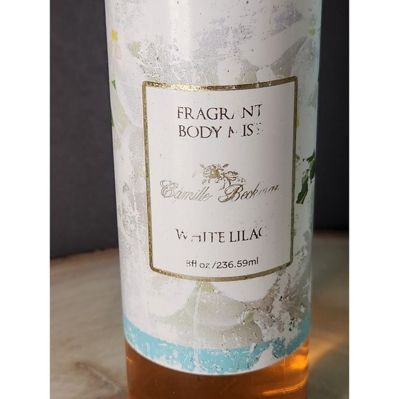 Camille Beckman WHITE LILAC Fragrant Body Mist 8 fl oz~SEE DESCRIPTION - Picture 3 of 5